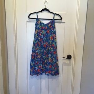 Old Navy tropical mini dress